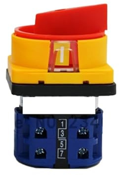 Interrupteur de coupure de courant à cadenas LW28GS-20A/2 25A 32A 63A interrupteur universel for machines-outils 2 positions 2 nœuds Interrupteur rotatif(LW28GS-63A)
