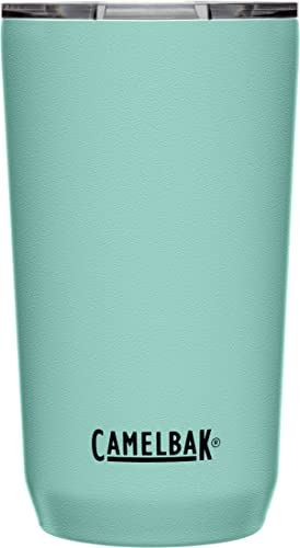 CAMELBAK Horizonte 16 oz Tumbler - Acero inoxidable aislado - Tri-Mode Lid- Coastal