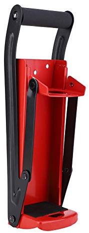 Estink Schiaccia Lattine da 500 ml, Apribottiglie per Riciclaggio, Strumento da Cucina in Acciaio, Rosso