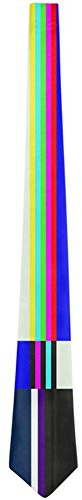 747 Halloween Smpte Color Bars Late Night Tv-Kostüm Krawatte Formelle Herren Hochzeit Krawatten Elegant Krawattenschal Für Hochzeit Business Herren