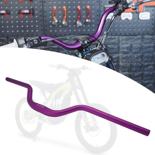 High Rise Handlebars for Surron,7/8 22mm Handle Bars Purple | Motorcycle Handlebar,for Surron Talaria Sting MX3/R MX4 Talaria XXX E-Ride Pro SR S SS 2.0 3.0 Bicycle Dirt Bike Motocross