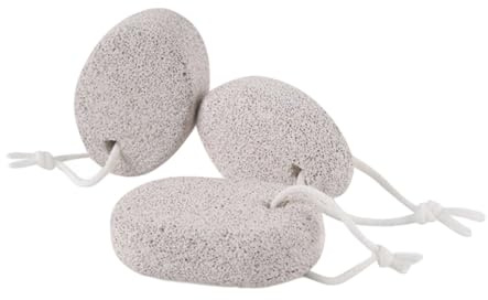 Healeved 3piezas Pómez Blanqueadora Baño Pies Exfoliante Removedor Callos Pedicura Herramientas Rasurador