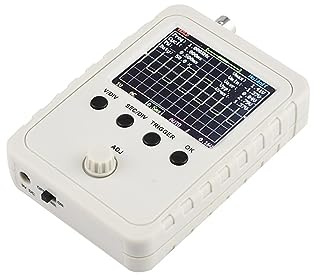ZADCCS Multimetro Digitale con Display TFT da 2,24 Pollici con Larghezza di Banda analogica 'Uscita del misuratore 'oscilloscopio dei Dati a sonda BNC Test di Tensione e Corrente