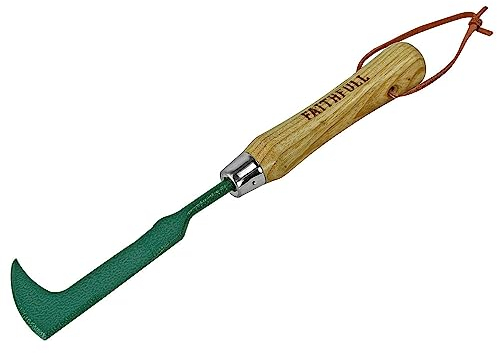 Faithfull Countryman Wooden Handled Patio Knife Weeding Tool