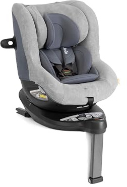 Joie i-Spin 360™ Schutzbezug, leicht, atmungsaktiv, waschbar, extra weich, Geburt bis 4 Jahre (0–18 kg), grey flannel