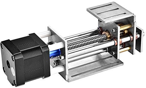 Fafeicy T8-Z60 Z-Achsen Schieber, 60 mm Edelstahl DIY Fräsen Lineare Bewegungsführungsschiene, für die Holzbearbeitung CNC-Graviermaschine, Lineartechnik Leitspindeln