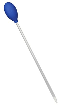 BCOATH Aquarium Coral Feeder and Fish Tank Water Changer Tool, 35cm Blue Acrylic Feeding Pipette for Home Aquarium Maintenance and Coral Feeding Supplies