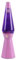 I-TOTAL® - Lampada Lava, effetto bolle, lava lamp colorata (Viola)