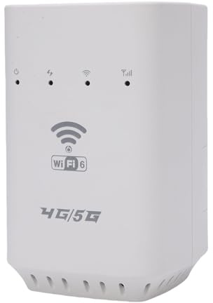 VBESTLIFE Routeur sans Fil WiFi 6, Routeur 4G LTE CPE avec Fente de Carte SIM, 300 Mbps Cat4, Support jusqu'à 32 Utilisateurs, WiFi Hotspot pour Hôtelier à Domicile