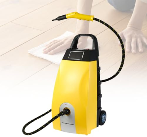 Pulitore a Vapore 3000w Portatile, Alta Temperatura, Alta Pressione, Serbatoio 3,5l, Riscaldamento Rapido E Vapore Continuo Con Kit Di Spazzole E Ugelli Multipli