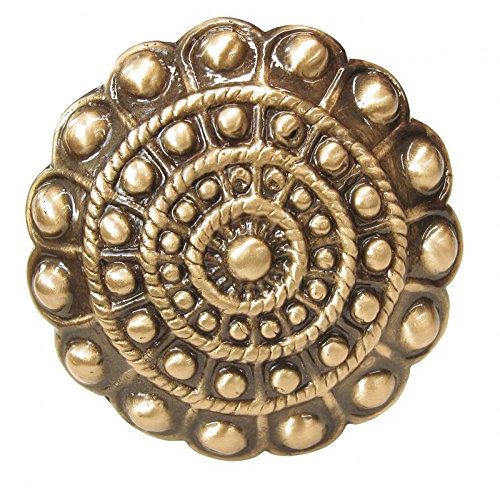 Arthifor Pomo puerta de entrada,Botón charro Latón Patinado,símbolo de Salamanca