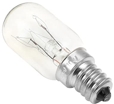 Othmro Bombilla Horno, Lámpara Incandescente de Microondas, 10W, Voltaje 110-130, Temperatura de color 2700K, E14 Bombillas de Horno de Pequeño Tamaño, Bombilla Lampara de Sal para Horno