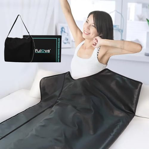 Fulove Couverture de sauna infrarouge portable pour la relaxation et la perte de poids à la maison
