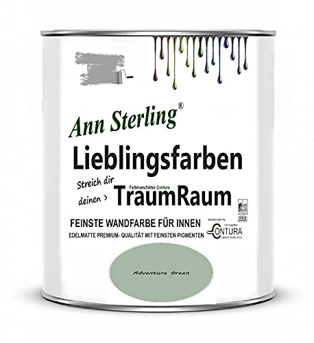 Ann Sterling Wandfarbe Innenraumfarbe Lieblingsfarben Color Farbe Innenfarbe Deckenfarbe (Adventure Green)