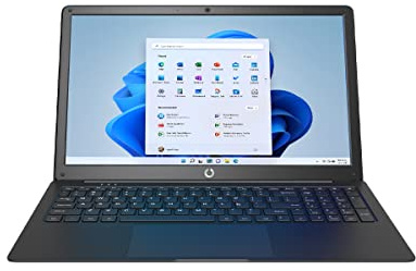 PRIXTON Ordenador portátil Netbook Pro con Pantalla 15.6”, Windows 11 Home, Procesador Intel N4020, RAM 4 GB, Memoria Interna 128 GB, Batería 5.000 mAh