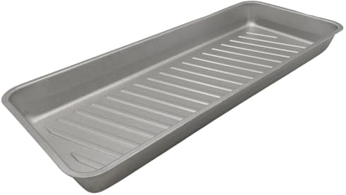 BURI Mr Gardener Kohleschale für Holzkohlegrill Fettwanne 66x27x6cm für Kentucky XL