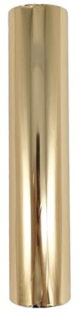 Heißfolienblätter 8M/Rolle Gold Silber Heißprägefolie Papierrollen for Laminator Laminieren Wärmeübertragung auf Laserdrucker DIY-Karten-Bastelpapier (Color : Light Gold)