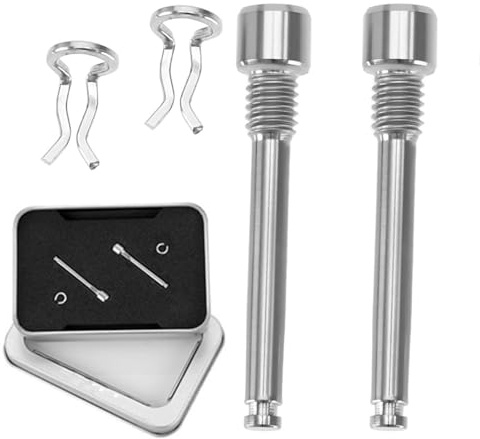 Wanfoou M4 Scheibenbremse Bremssattel Schraube Titan Legierung Pin für Mountainbike, 2 Stück