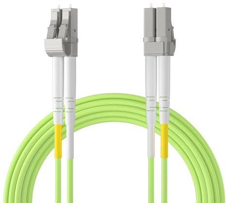 ipolex Cavo Patch LC a LC Multimodale OM5 40/100Gb, Fibra Ottica 50/125μm Duplex, Internet Jumper LSZH per Transceiver MMF SFP/SFP+, 7 Metri, 1-Pack