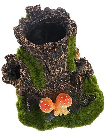 BESPORTBLE Baumschmuck Landschaftsbau Aquariumheizung Große Aquariendekorationen Reptilienzweige Hängend Höhle Schildkröte Treibholz Für Aquarien Wasser Anlage Aquarium Fischbecken Käfig Harz