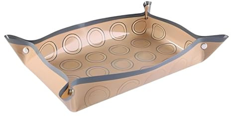 Tapete reutilizable para hornear, resistente al calor, antiadherente, multifuncional, rectangular, para pan, macarrones, pollo asado, pasteles, accesorio de cocina ecológico, 16.5 x 11.6 pulgadas