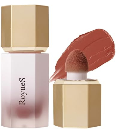 Liquid Cheek Soft Cream Rouge Blusher Makeup Cream Long Wearing Dewy Finish Cosmetics For Women