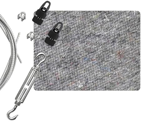 BEARPAW PRODUCTS Pfeilfangnetz Pfeilfangmatte - Für Bogenschießen Armbrust Erwachsene Pfeile Zielscheibe Zubehör Bogen Bogensport Zielscheiben & Waffensport Schießmatte Armbrüste (4 x 2 m)