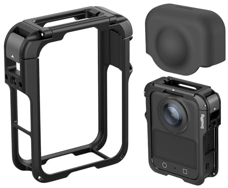 SMALLRIG Cage pour caméra DJI Osmo 360, boîtier en Aluminium, Cadre de Protection, boîtier d'extension pour OSMO 360-5704B