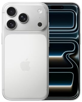 Apple iPhone 17 Pro, US Version, 256GB, eSIM, Silver- Unlocked (Renewed Premium)