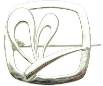 Sterling Silber Brosche Libelle massiv 925 Empress