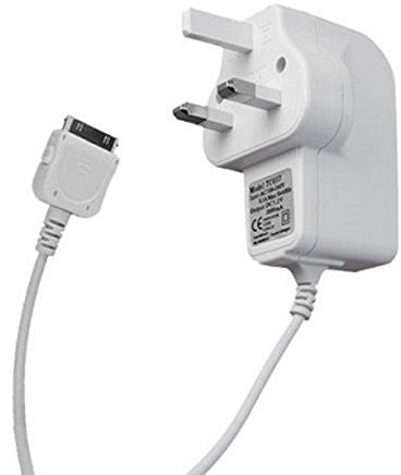 Ameego MAINS CHARGERS CHARGING ADAPTER for Apple iPhone 4 4S 3G 3GS Apple iPad 1st 2nd 3rd Generation iPod 5th Gen classic nano 1st 2nd 3rd 4th 5th 6th Gen Touch 1st 2nd 3rd 4th Generation (White)