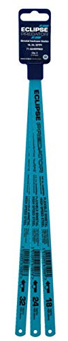 Eclipse Professional Tools 71-624RPRED Hoja de segueta tripe predator bimetálica pack de 18, 24, 32 dpi