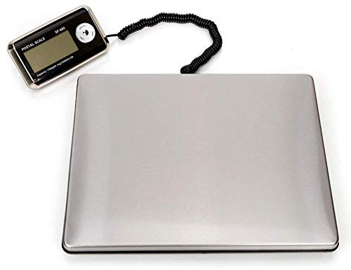 CGOLDENWALL Digitale Postwaage 150kg / 330lb mit externem Display aus ABS Material Porto / Paketwaage / Versand / Wiegen / Paketwaage