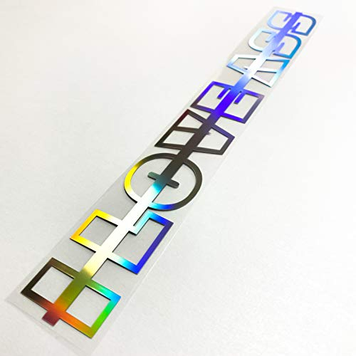 1A Style Sticker I Love Ass Aufkleber 55cm Heckscheibensticker Cardesign kompatibel mit Big Booty Hologramm 3D Effekt oder That Ass