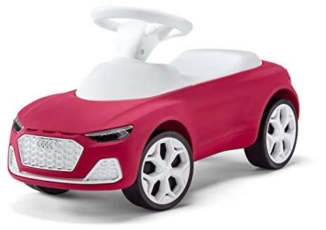 Audi 3202100200 Junior Quattro Kinder Rutschauto Bobbycar Kinderfahrzeug, pink