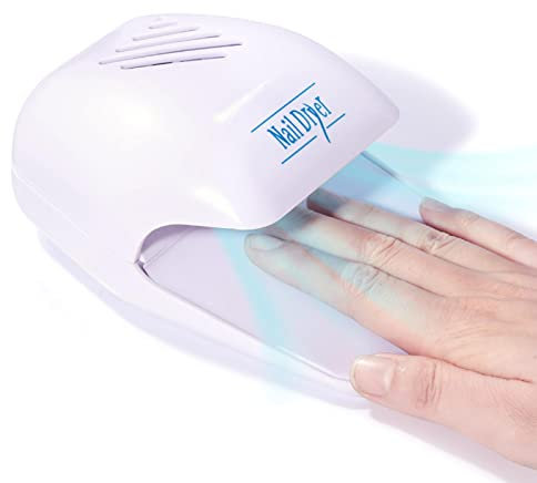 Wangduodu uñas portátil - Secadora Esmalte uñas,Secadora Esmalte uñas, Ventilador Secado rápido para Esmalte uñas, Herramienta manicura para Principiantes