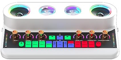 FUNFANG Rechargeable BT Sound Card Wireless Microphone Live broadcast box BT Sound Card Sound Card Electric Sound Broadcast Equipment Sound Card & Audio Equipment Sound Card & Audio Podcast Equipment