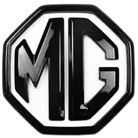 Coche Insignia Pegatina, para MG MG4 2022-2023 Autoadhesivo Letras Pegatina,Metál Logotipo Insignia Frontal Coche,Guardabarros Accesorios para carrocería