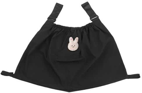 TNSRAY Kinderwagen Taschen Organizer, Kinderwagentasche Organizer Kinderwagen Buggy Tasche Baby Universale Multifunktionale Aufbewahrungstasche, Buggy Tasche, Kinderwagen Zubehörtasche, Schwarz