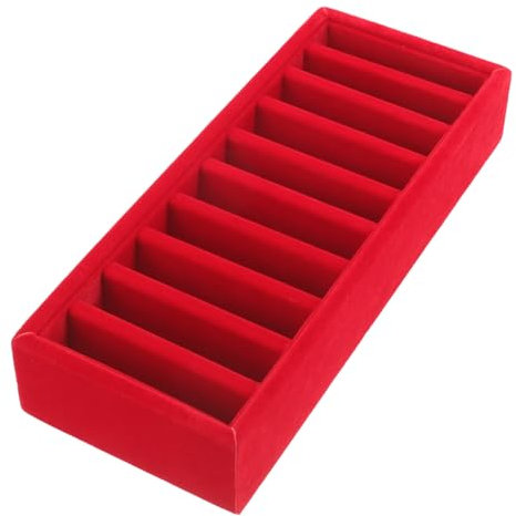 BCOATH Schreibtischband-aufbewahrungsbox Mit Fächern Praktischer Diy Bastelband-organizer Für Geschenkband Stirnband Und Schmuckbänder Robustes Material Vielseitig Für Zuhause Büro Und Ba