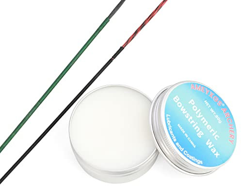 Poearcus 5 Stück Bowstring Wax Saitenschutz für Recurvebogen Compoundbogen Reduziert den Verschleiß der Bogensehne (Type 1)