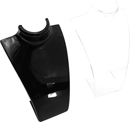 WESIEVYA 2pezzi Espositore Per Collane a Forma Umana Per Finestra Per Riporre Ed Esporre Gioielli Casa Facile Da Smontare e Completare