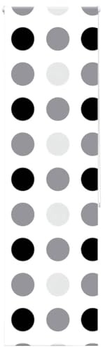vidaXL Shower Roller Blind - Water- PEVA Fabric - 80x240cm Multicolour - Versatile Mounting Options - Modern Design