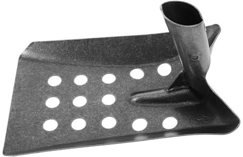 MERRYHAPY Siebschaufel Multifunktionale Abwasserschaufel Aus Metall Für Garten Entwässerung Wiederverwendbare Schlammschaufel Mit Siebloch Zur Reinigung Gartenarbeit