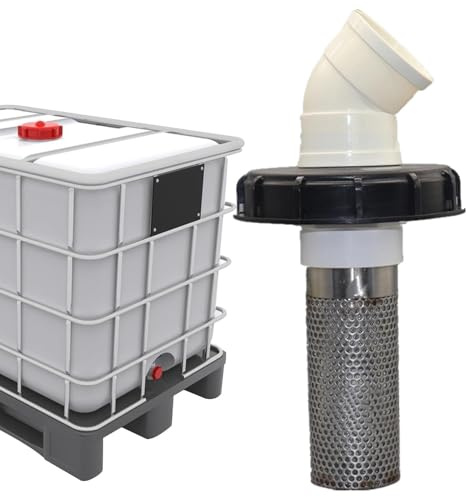 Filtre de filtre d'entrée de tuyau, filtre à eau de tonneau de pluie | Couvercle de filtre en maille pour réservoir d'eau d'un gallon | Filtre à maille pour réservoir de gallon inoxydabi