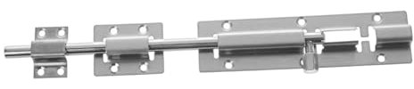 jojofuny Heavy Duty Stainless Steel Door Bolt Latch Sliding Lock for Gates and Interior Doors Theft Security for Use
