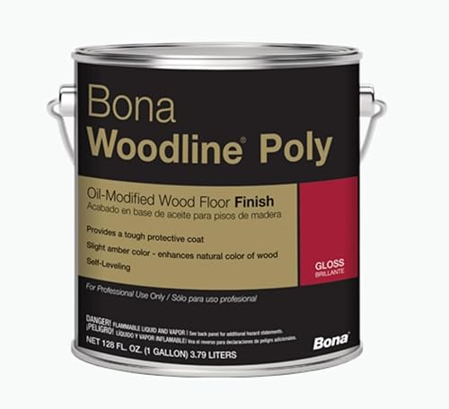 Bona Woodline Poly Oil-Modified Wood Floor Finish - 1 Gallon (Satin)