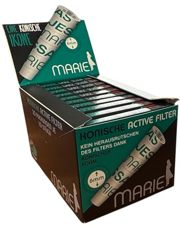 Marie 21152 - Filtri per sigarette, in plastica