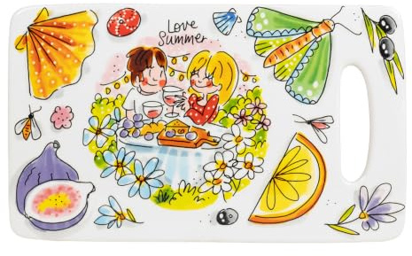 Blond Amsterdam Käsebrett Blond Summer, 25x15cm | Keramik, Blond Summer Kollektion, Für Käse & Snacks, Handwäsche empfohlen