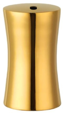 FashionCha Porta Palillos Soporte de Acero Inoxidable Dispensador para Mesa Y Envase para Mondadientes con Estructura Robusta Adecuado para Bares, Oro, Individual
